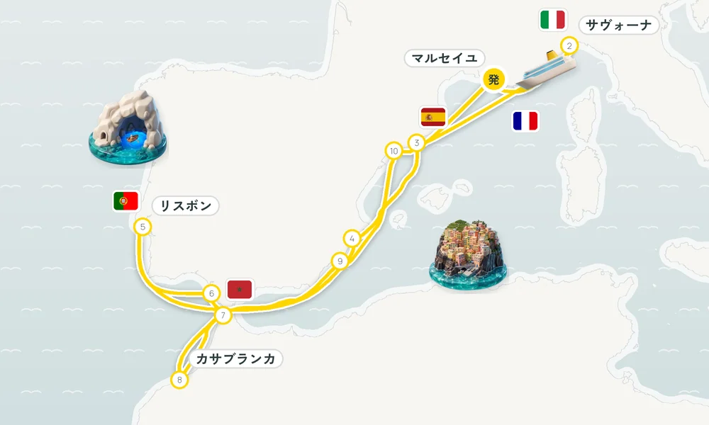航路マップ