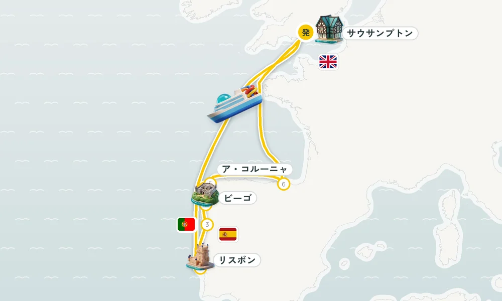 航路マップ