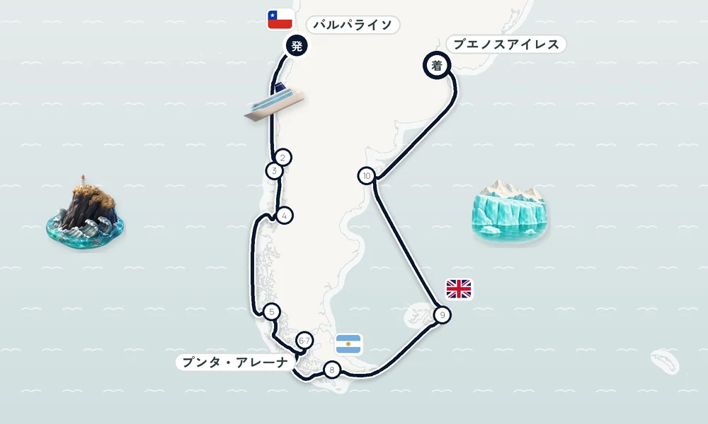 航路マップ