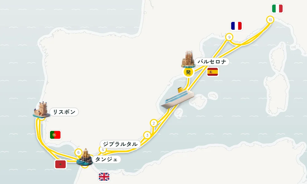 航路マップ
