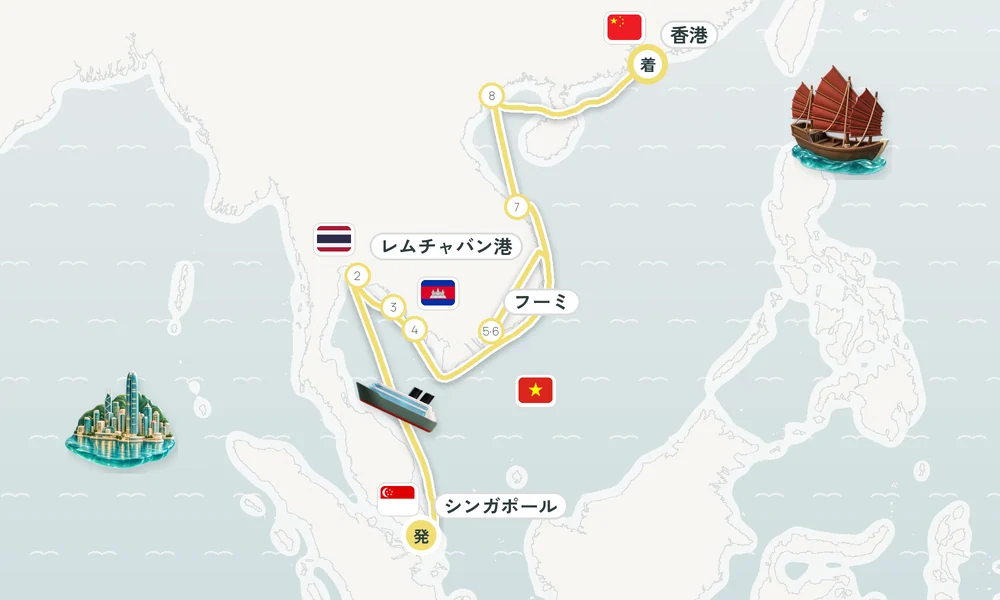 航路マップ