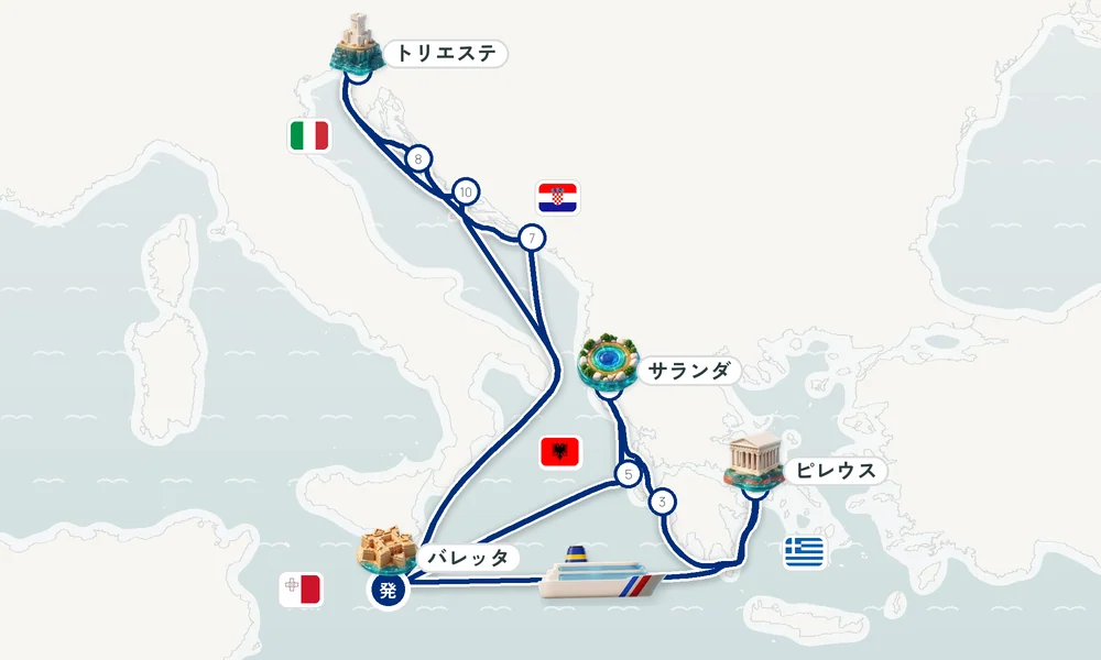 航路マップ