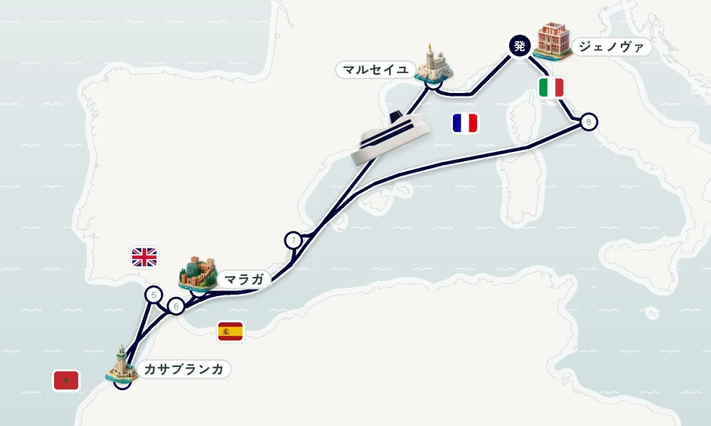 航路マップ