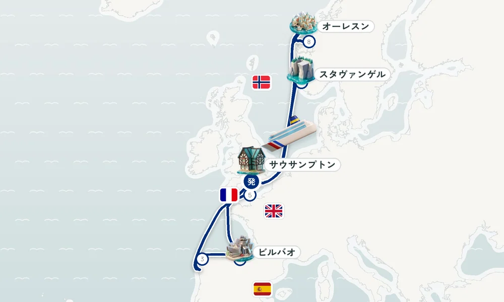 航路マップ