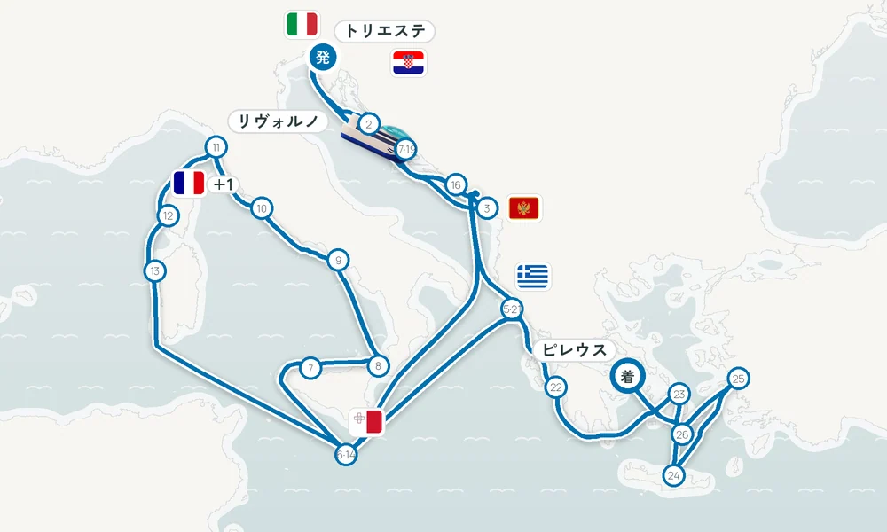 航路マップ