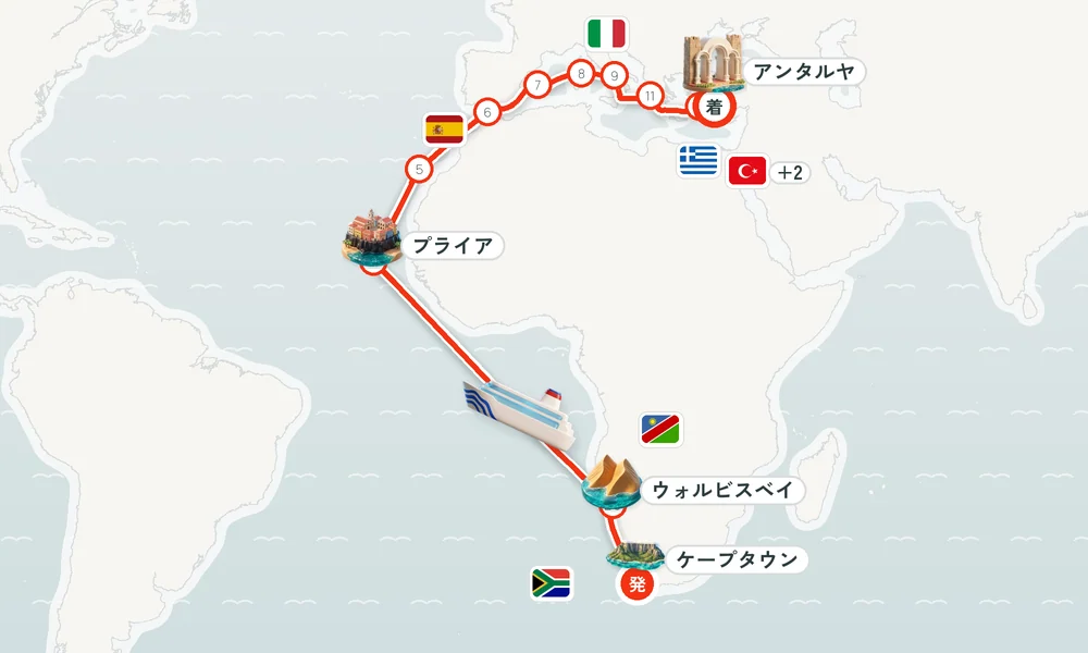 航路マップ