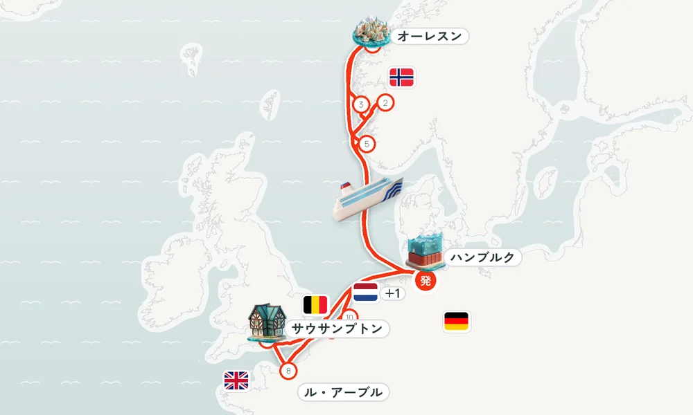 航路マップ
