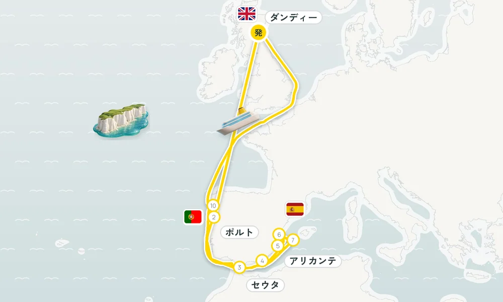 航路マップ