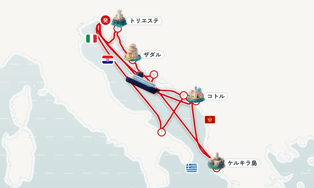 航路マップ
