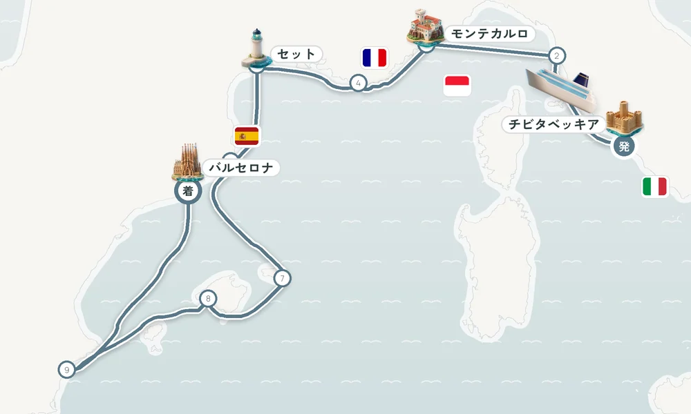 航路マップ