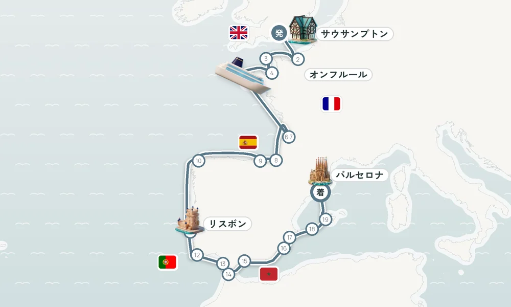 航路マップ