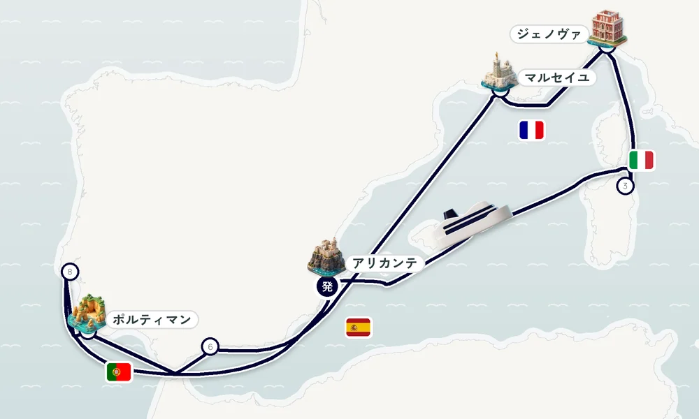 航路マップ