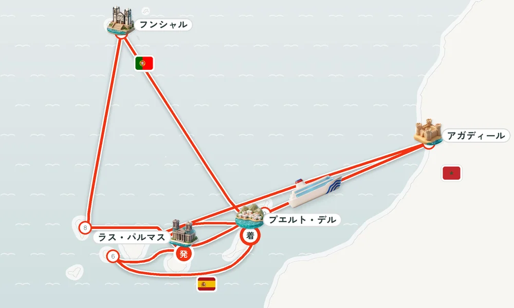 航路マップ