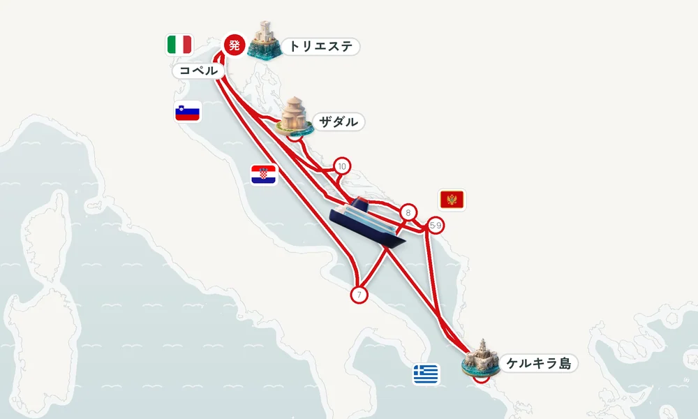 航路マップ