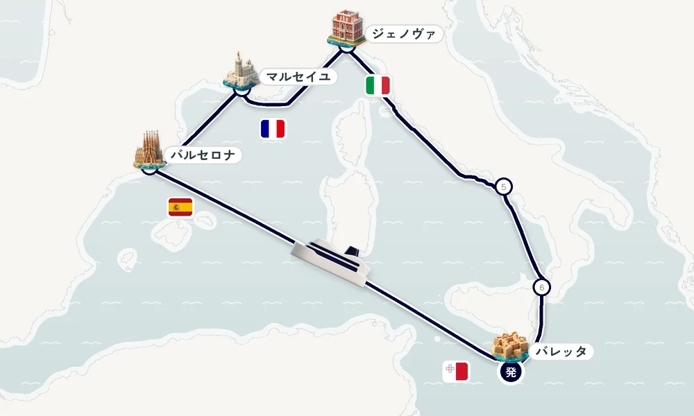 航路マップ