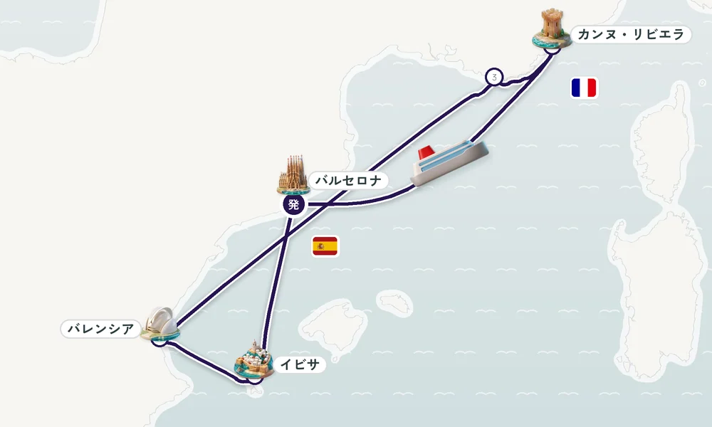 航路マップ