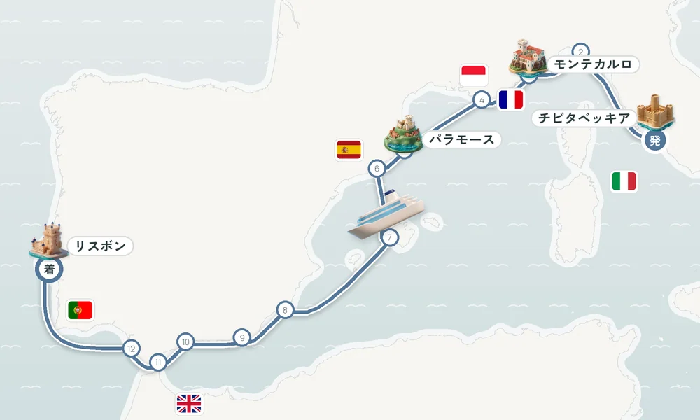 航路マップ