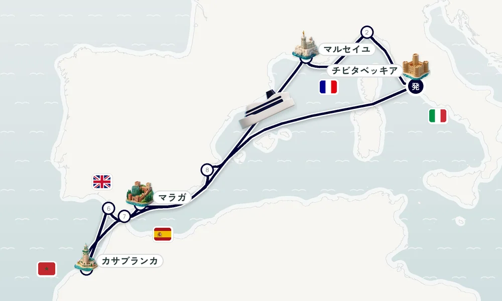 航路マップ