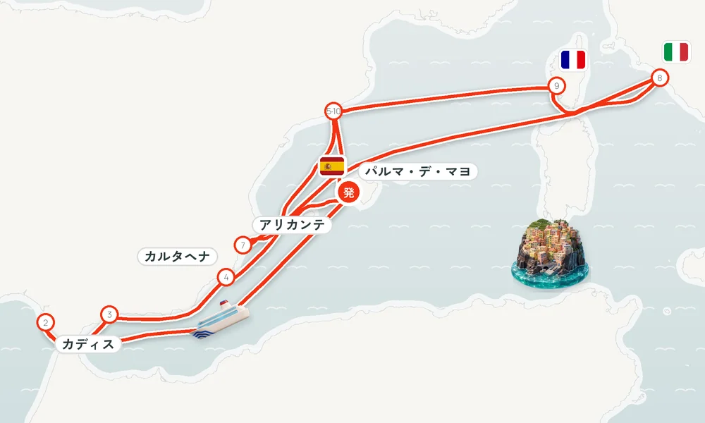 航路マップ