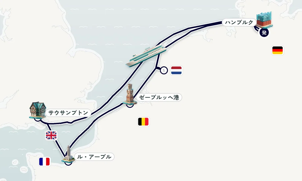 航路マップ