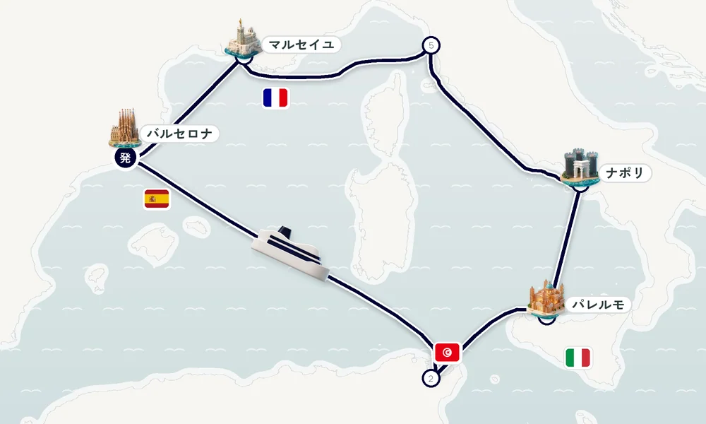 航路マップ
