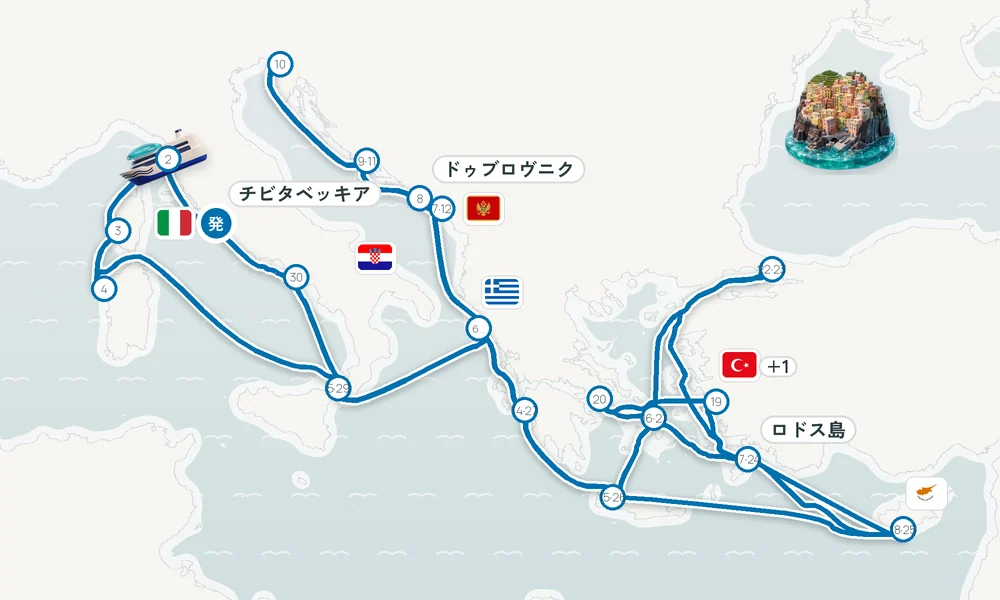 航路マップ