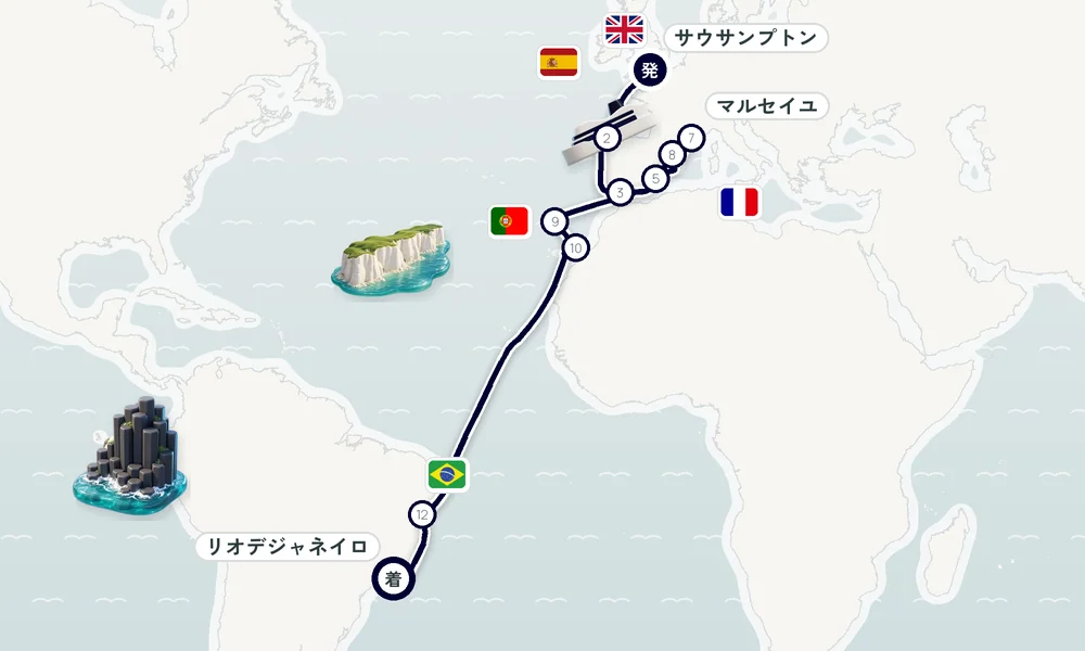 航路マップ