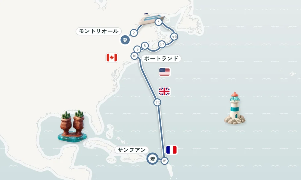 航路マップ