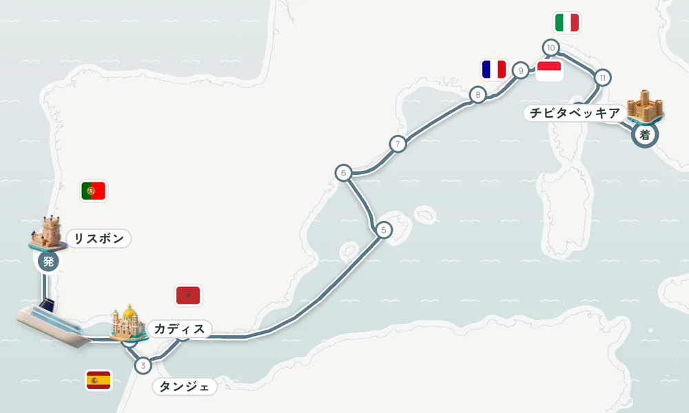 航路マップ