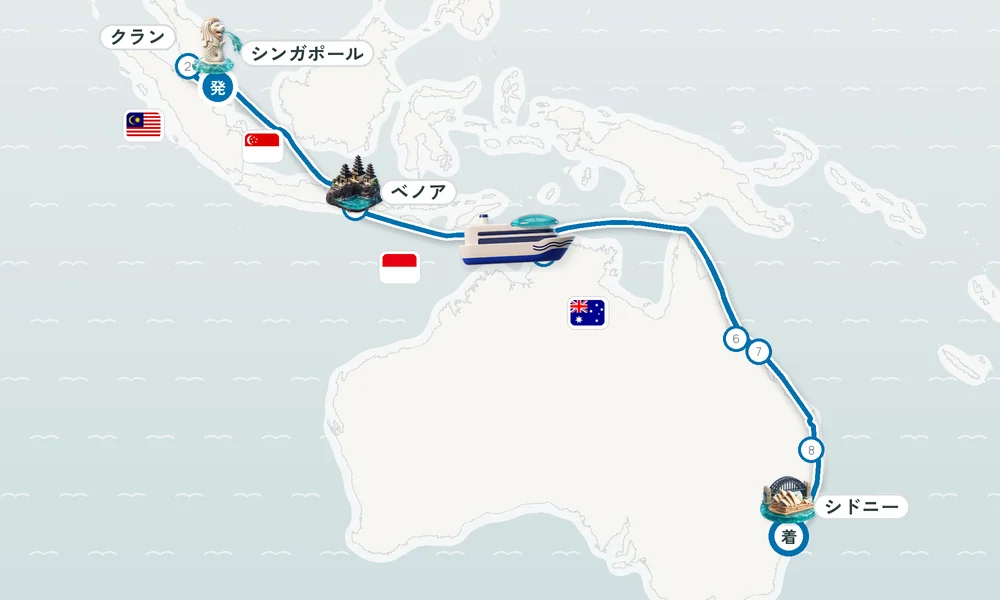航路マップ