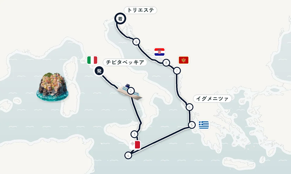 航路マップ