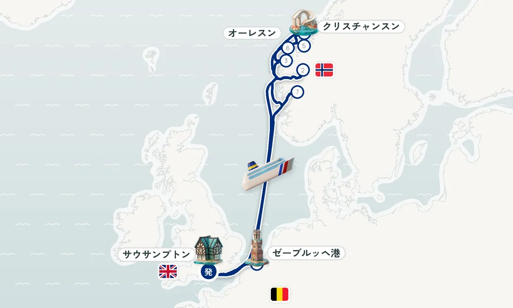 航路マップ