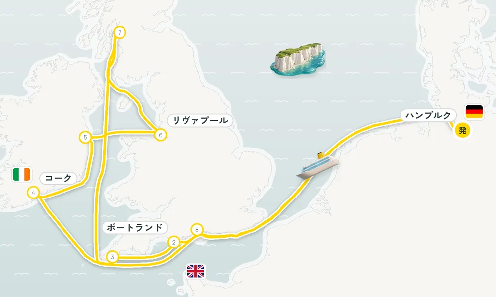 航路マップ