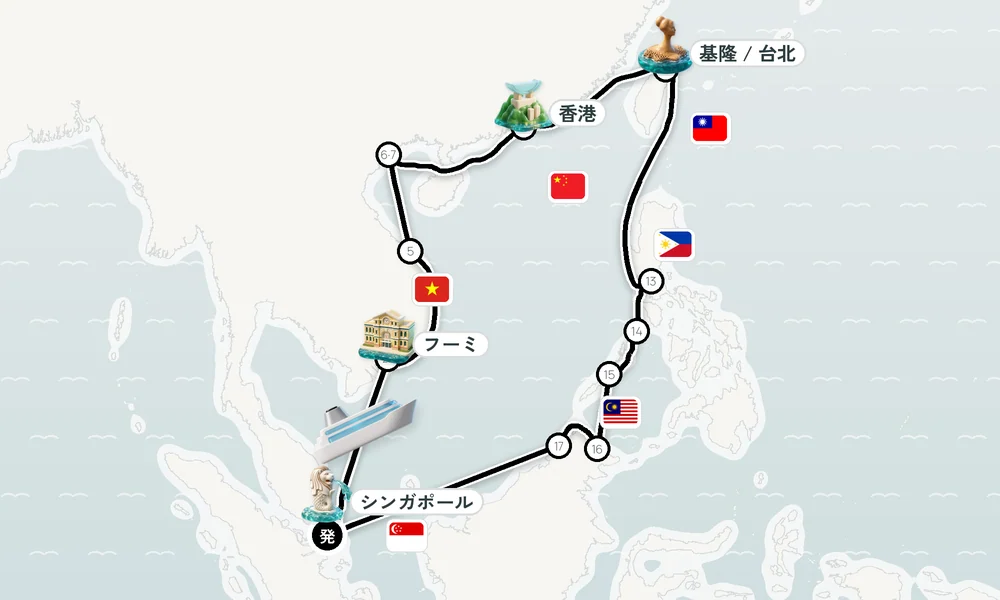 航路マップ