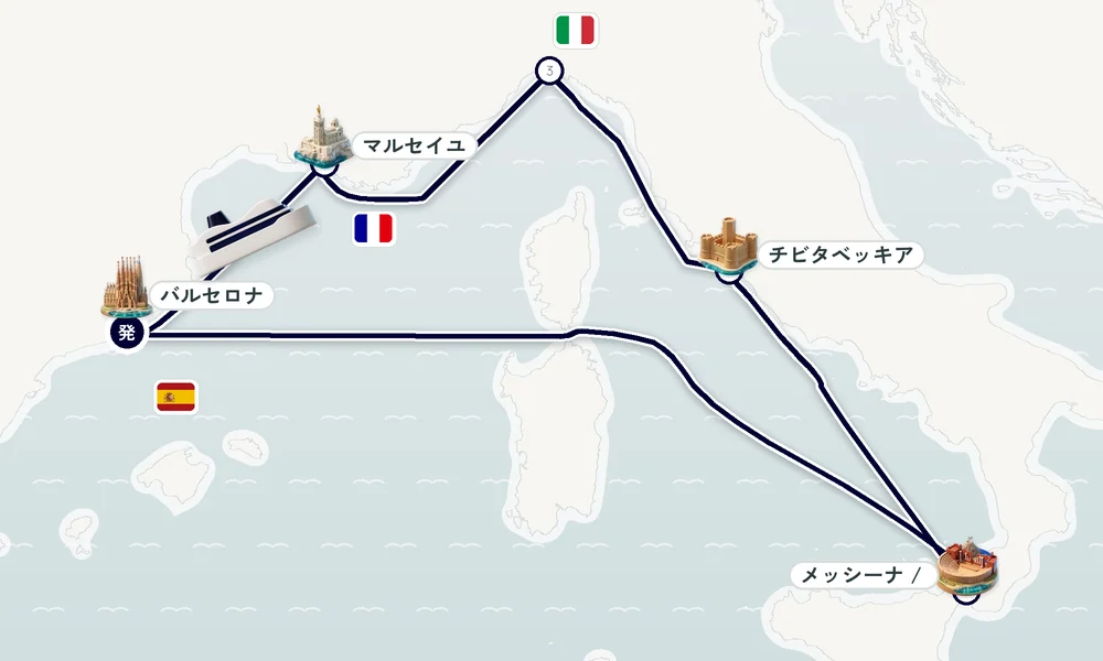 航路マップ