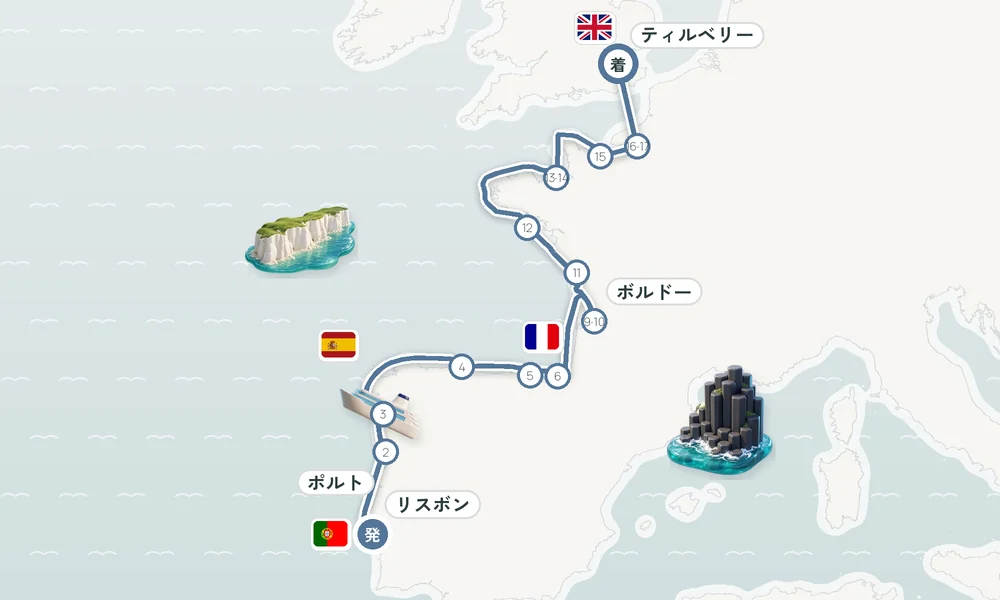 航路マップ