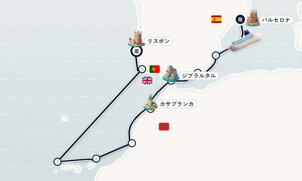 航路マップ