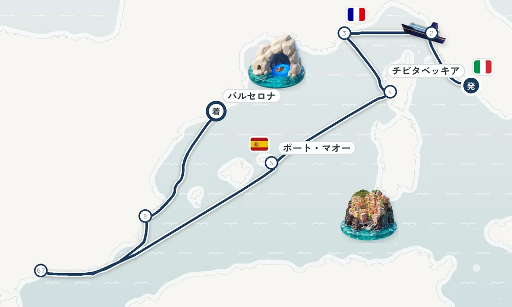 航路マップ