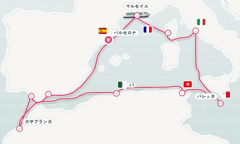 航路マップ