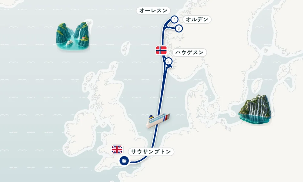 航路マップ