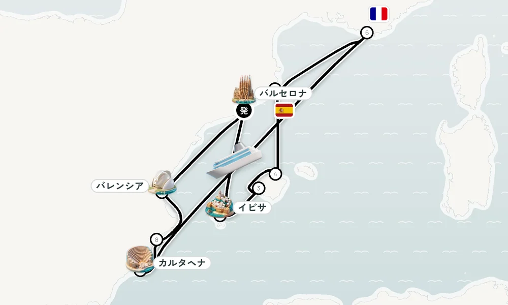 航路マップ