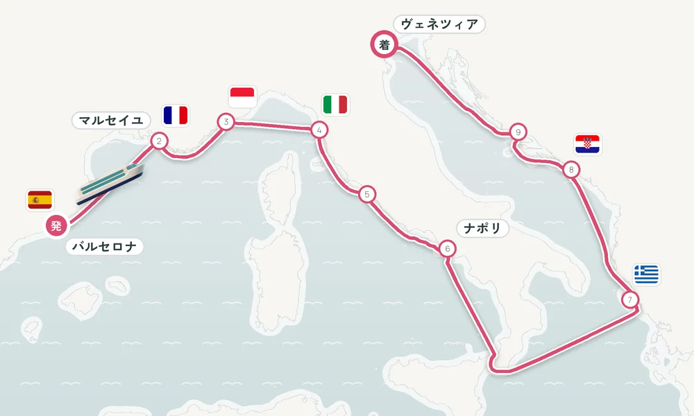 航路マップ