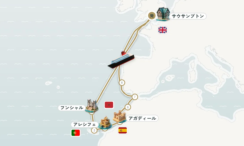 航路マップ