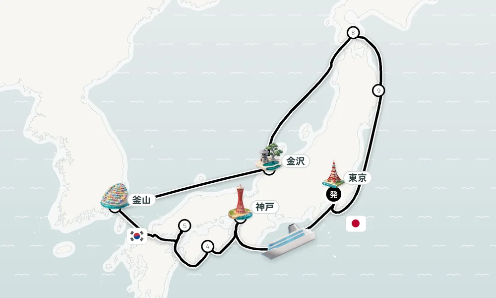航路マップ