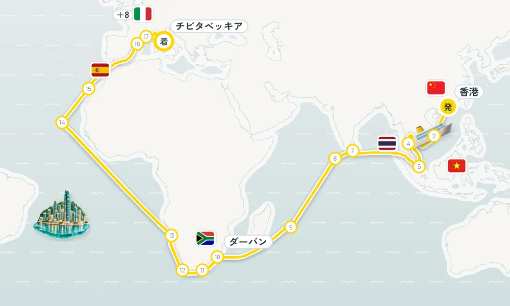 航路マップ
