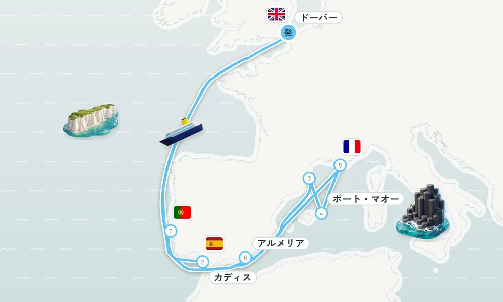 航路マップ