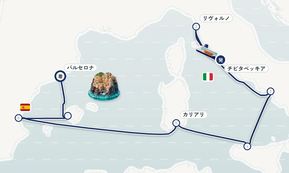 航路マップ