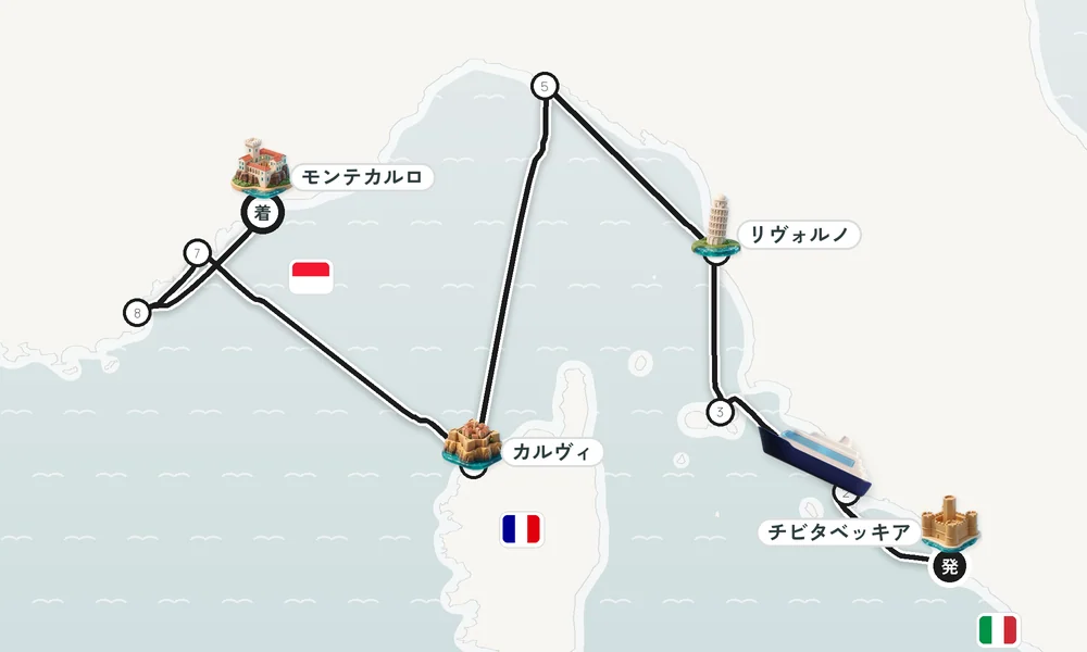 航路マップ