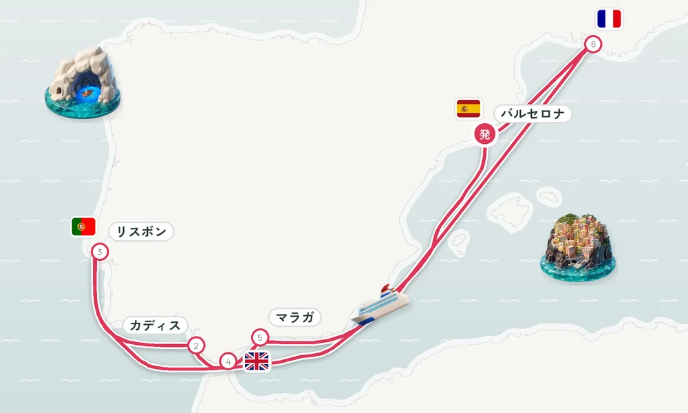 航路マップ