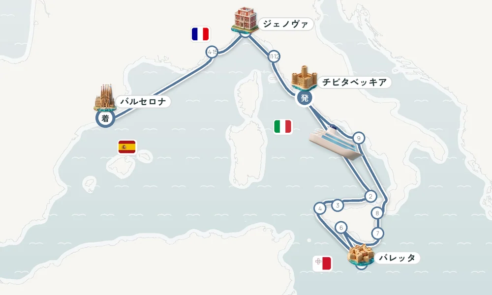 航路マップ